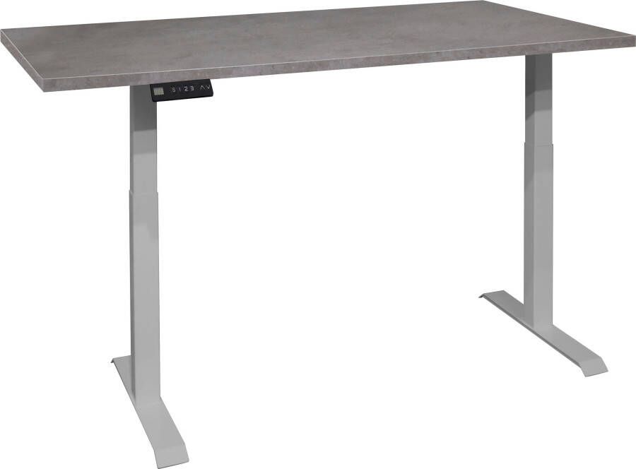 Mäusbacher Bureau Big System Office Breedte 160 cm elektrisch in hoogte verstelbaar
