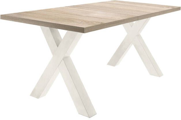 Mäusbacher Eettafel Mister met lade (160-210 cm) frame in x-model