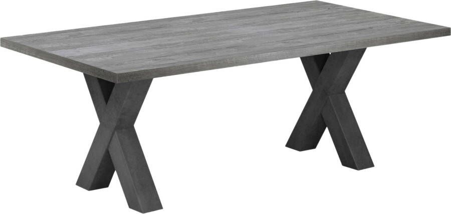 Mäusbacher Salontafel Mister salontafel met X-frame. Breedte 120 cm