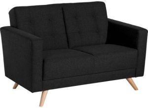 Max Winzer 2-zitsbank Julius met capitonnage breedte 128 cm