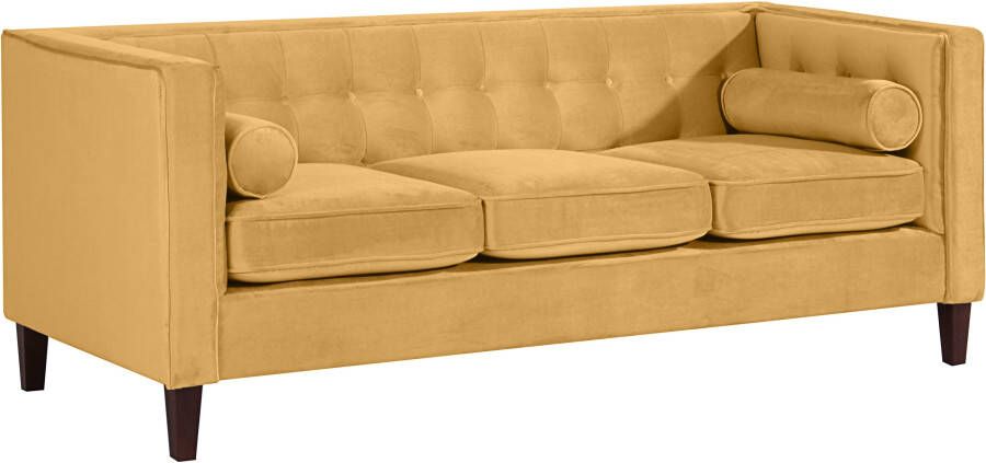 Max Winzer 3-zitsbank Joko met houten poten breedte 215 cm