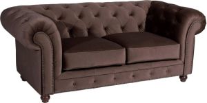 Max Winzer Chesterfield-bank Old Engeland in retro look breedte 192 cm