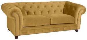 Max Winzer Chesterfield-bank Old Engeland in retro look breedte 218 cm