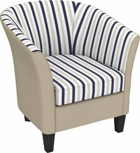 Max Winzer Cocktailfauteuil Luisa in rond model om zelf te stylen (set)