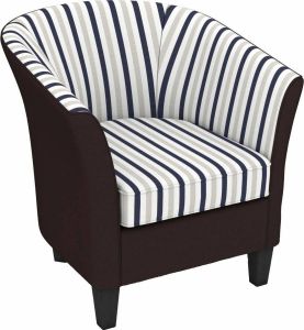 Max Winzer Cocktailfauteuil Luisa in rond model om zelf te stylen (set)