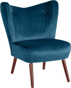 Max Winzer Cocktailfauteuil Stella in een retro-look (set)