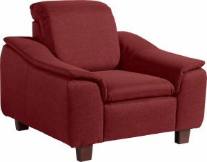 Max Winzer Fauteuil ALESSIO met afgeronde rugleuning (set)