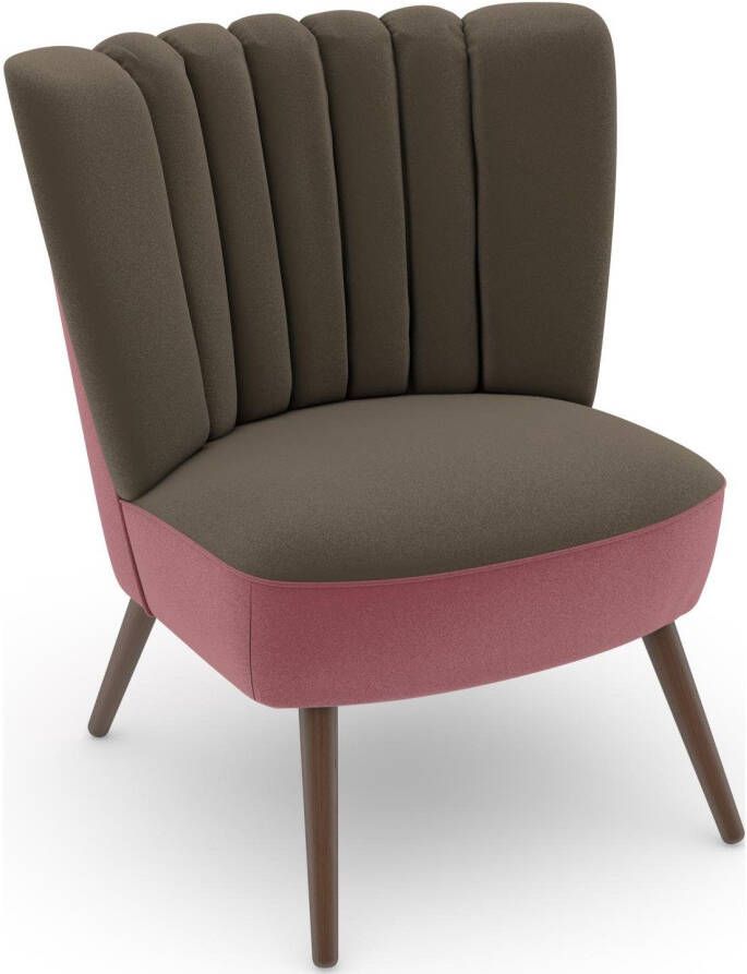 Max Winzer Fauteuil Aspen Build-a-chair Aspen in retro-look om zelf te stylen