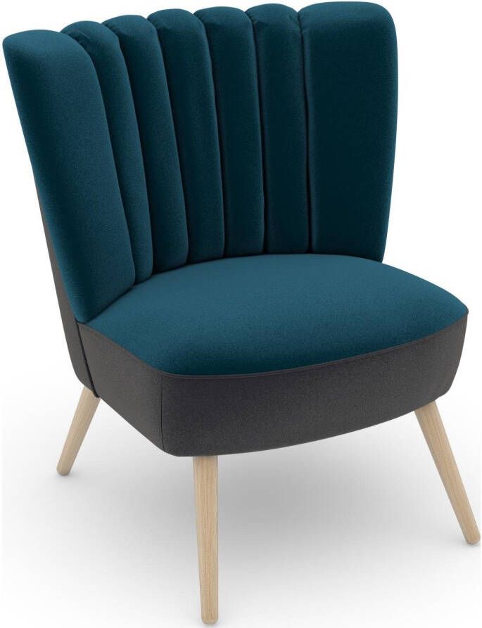 Max Winzer Fauteuil Aspen Build-a-chair Aspen in retro-look om zelf te stylen