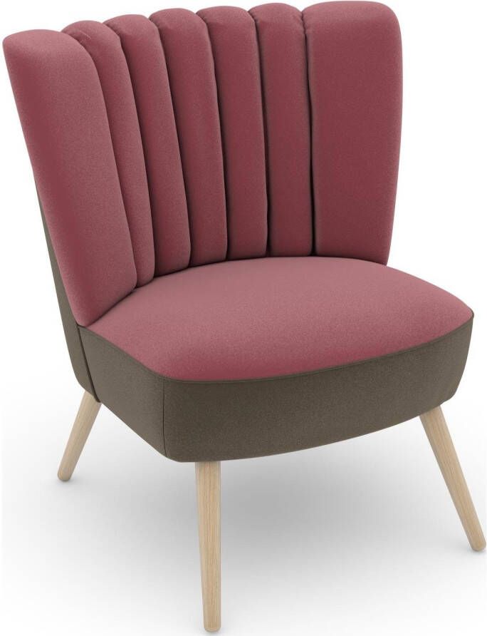 Max Winzer Fauteuil Aspen Build-a-chair Aspen in retro-look om zelf te stylen