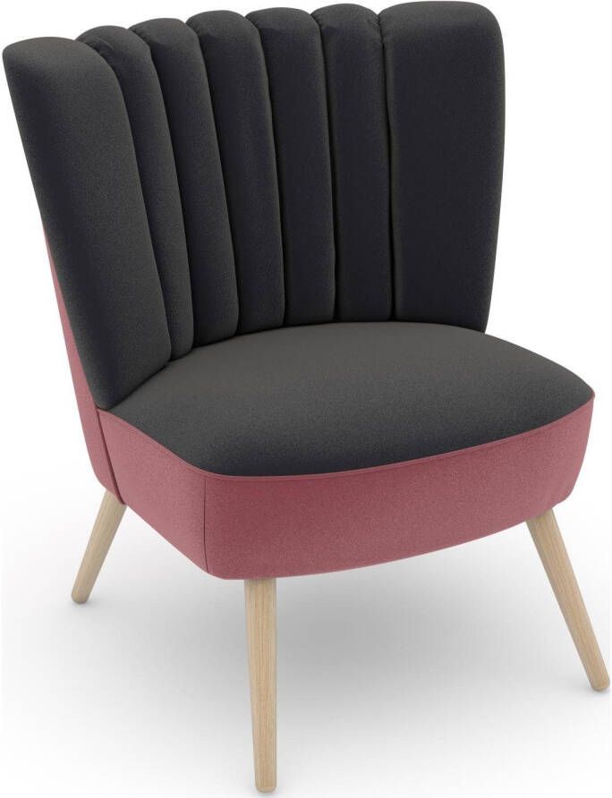 Max Winzer Fauteuil Aspen Build-a-chair Aspen in retro-look om zelf te stylen