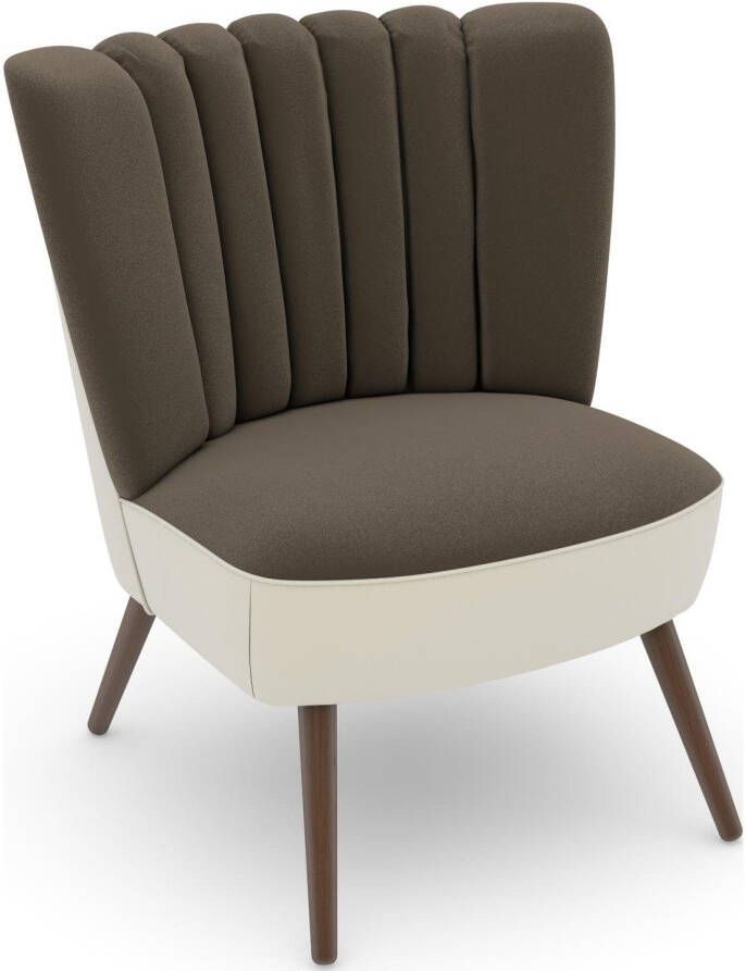 Max Winzer Fauteuil Aspen Build-a-chair Aspen in retro-look om zelf te stylen