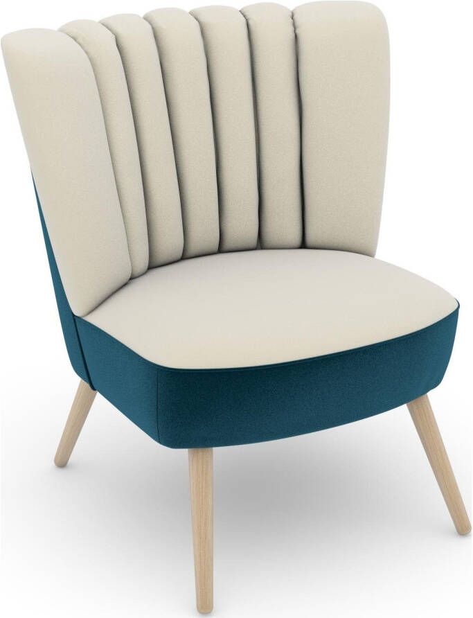 Max Winzer Fauteuil Aspen Build-a-chair Aspen in retro-look om zelf te stylen