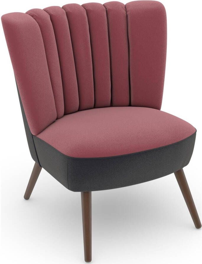 Max Winzer Fauteuil Aspen Build-a-chair Aspen in retro-look om zelf te stylen