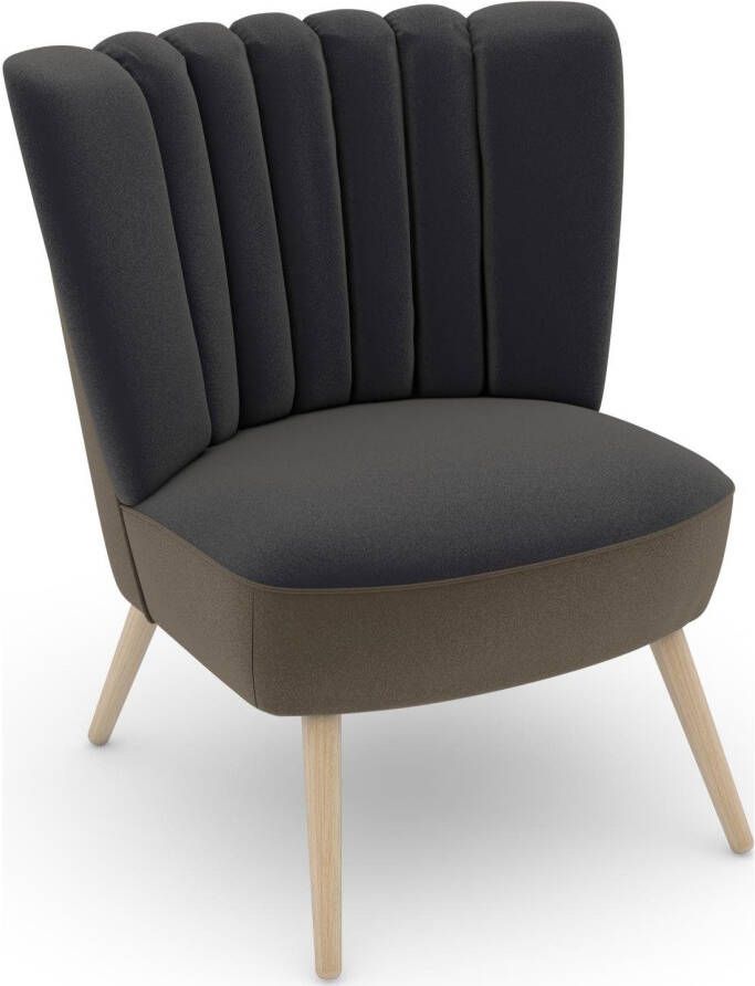 Max Winzer Fauteuil Aspen Build-a-chair Aspen in retro-look om zelf te stylen