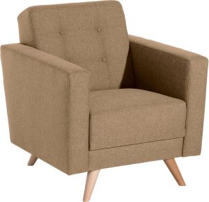 Max Winzer Fauteuil Julius met knoopstiksels