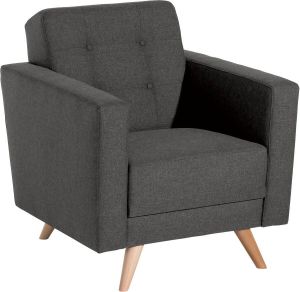 Max Winzer Fauteuil Julius met knoopstiksels