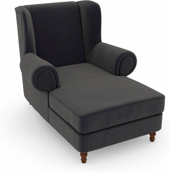 Max Winzer Oorfauteuil MADELEINE Fluweelvelours bekleding in vele kleurcombinaties (set)