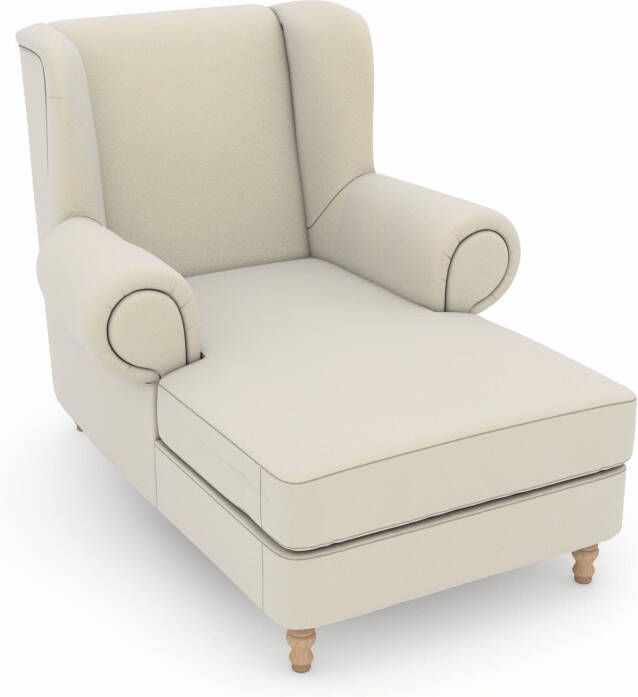 Max Winzer Oorfauteuil MADELEINE Fluweelvelours bekleding in vele kleurcombinaties (set)