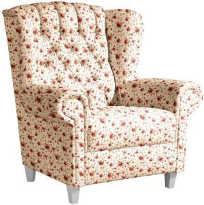 Max Winzer Oorfauteuil Valerie met elegante knoopstiksels (set)