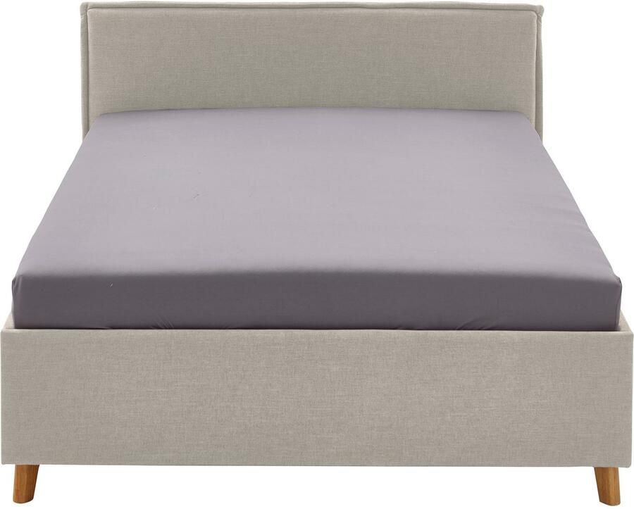 Meise.möbel Kinderledikant Fun Bekleed bed naar keuze met bedkist tienerbed inclusief USB-aansluiting