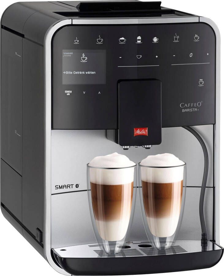 Melitta Volautomatisch koffiezetapparaat Barista T Smart F831-101 4 gebruikersprofielen & 18 koffierecepten naar origineel italiaans recept