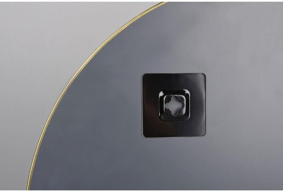 MIRRORS AND MORE Sierspiegel Mila Wandspiegel rond Ø 50 cm gelakt metaal (1 stuk)