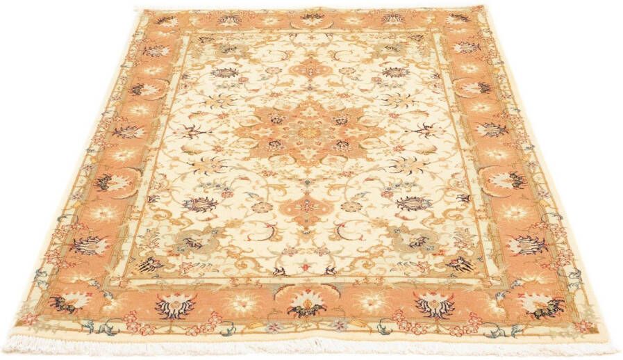 Morgenland Vloerkleed Täbriz 50 Raj vloerkleed met de hand geknoopt beige