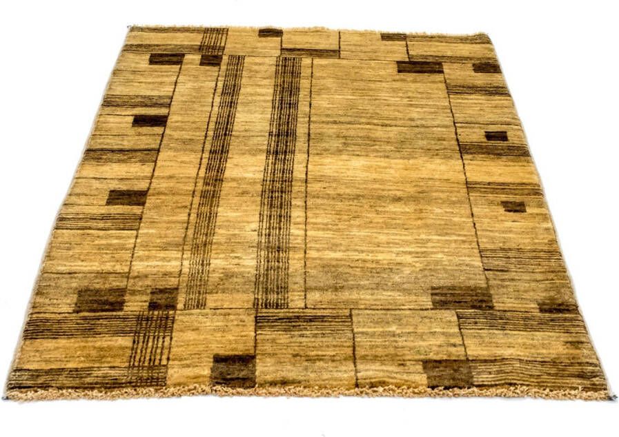 Morgenland Wollen kleed Ziegler modern vloerkleed met de hand geknoopt geel