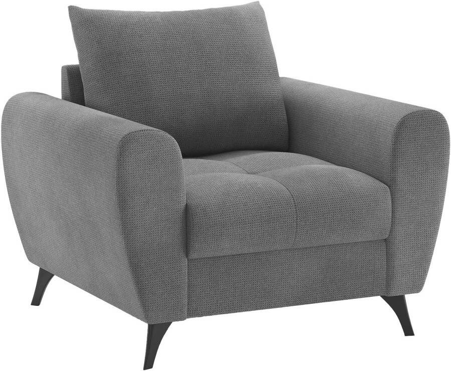 Mr. Couch Fauteuil Blackburn II Passend bij de set met koudschuimvering tot 140 kg belastbaar