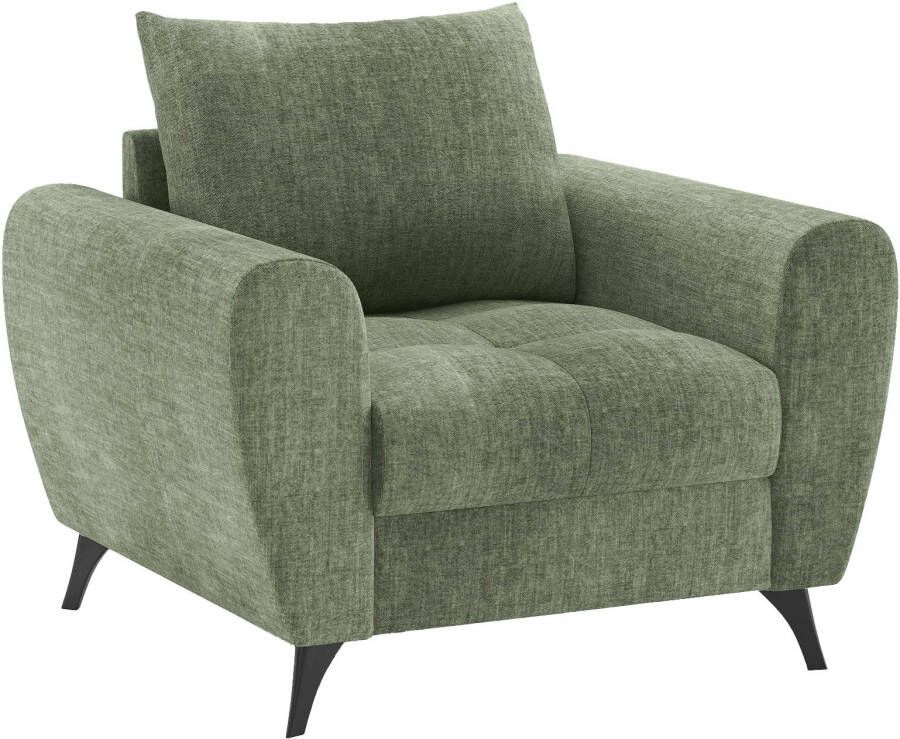 Mr. Couch Fauteuil Blackburn II Passend bij de set met koudschuimvering tot 140 kg belastbaar