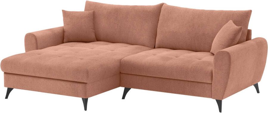 Mr. Couch Hoekbank Blackburn II Optioneel met koudschuimvering tot 140 kg belastbaar
