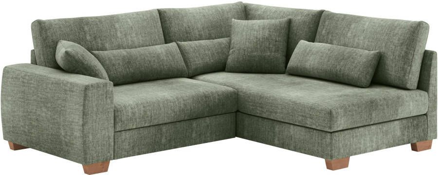 Mr. Couch Hoekbank DuraSpring met pocketvering belastbaar tot 140 kg optioneel met bed