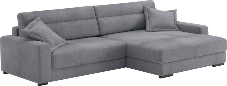 Mr. Couch Hoekbank Marcello DuraFlex EasyBett bedbox koudschuimvering tot 140 kg belastbaar