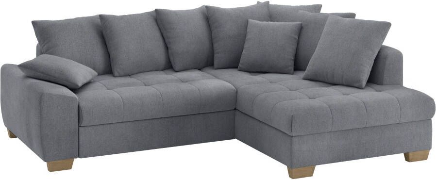 Mr. Couch Hoekbank NIKITA Optioneel met koudschuim EasyBett bedlade