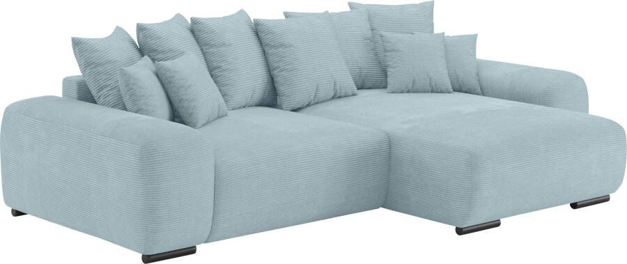 Mr. Couch Hoekbank Sundance Doorlopende slaper met EasyBett-slaapfunctie bedlade