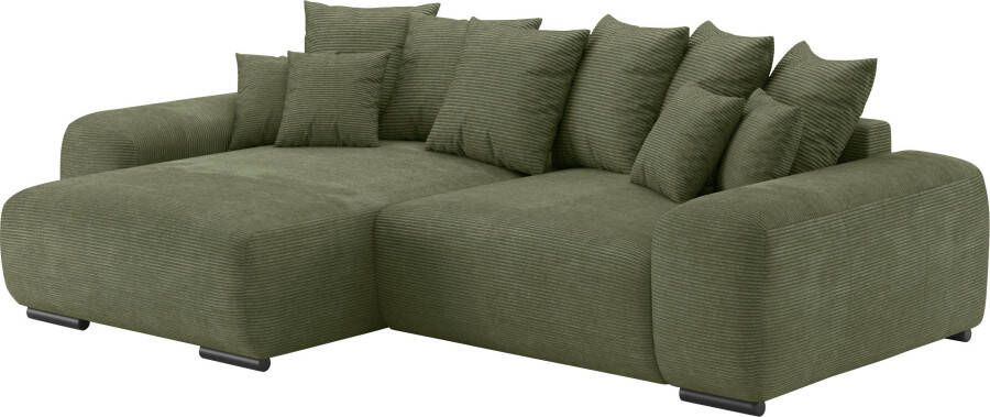 Mr. Couch Hoekbank Sundance II Doorlopende slaper met EasyBett-slaapfunctie bedlade