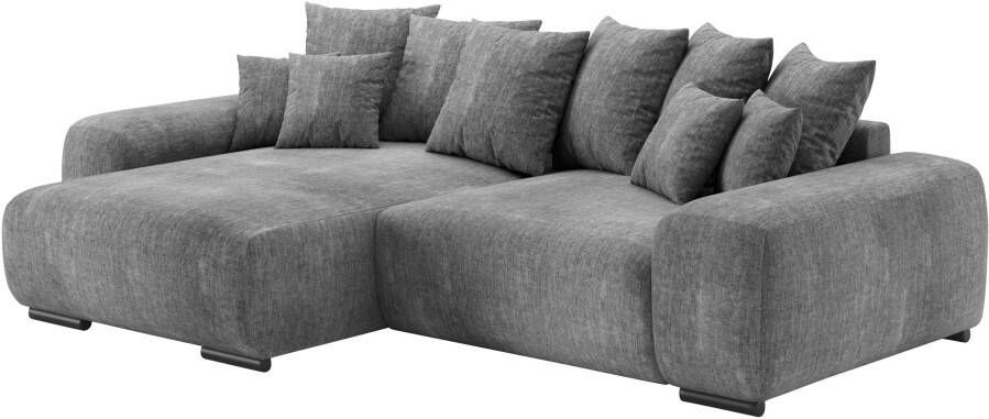 Mr. Couch Hoekbank Sundance L-vorm Permanente slaper met bed bedbox tot 140 kg belastbaar