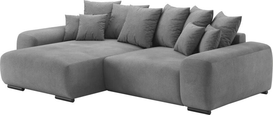 Mr. Couch Home affaire Hoekbank Sundance II Doorlopende slaper met EasyBett-slaapfunctie bedlade