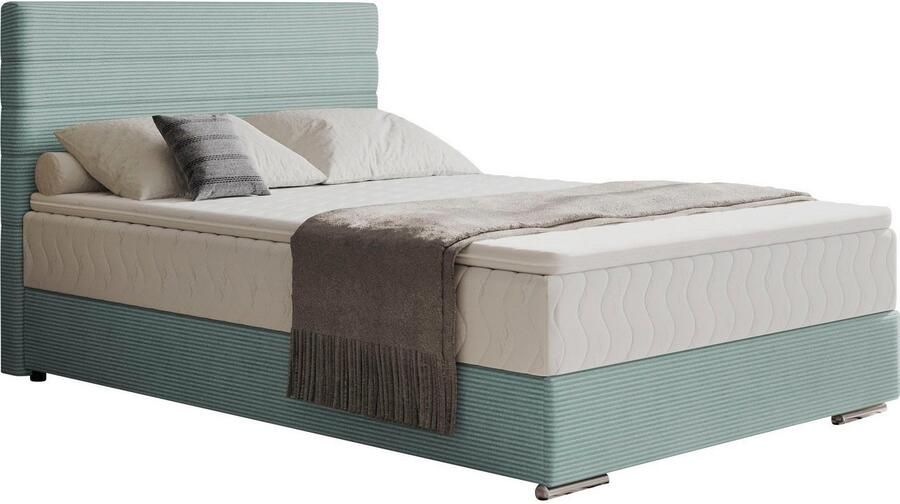 Mr. Couch Boxspring Stratus 2 incl. matrassen en bedlades