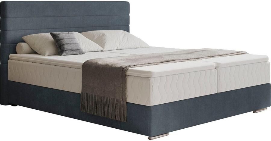 Mr. Couch Boxspring Stratus 2 incl. matrassen en bedlades