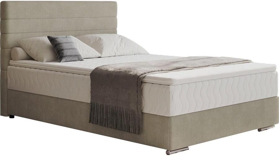Mr. Couch Boxspring Stratus 2 incl. matrassen en bedlades