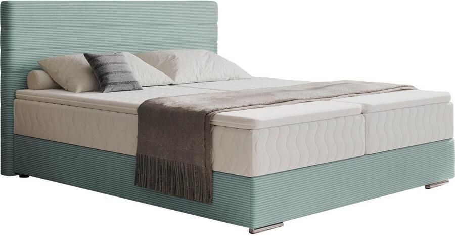 Mr. Couch Boxspring Stratus 2 incl. matrassen en bedlades