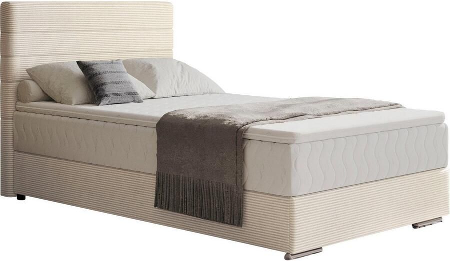 Mr. Couch Boxspring Stratus 2 incl. matrassen en bedlades