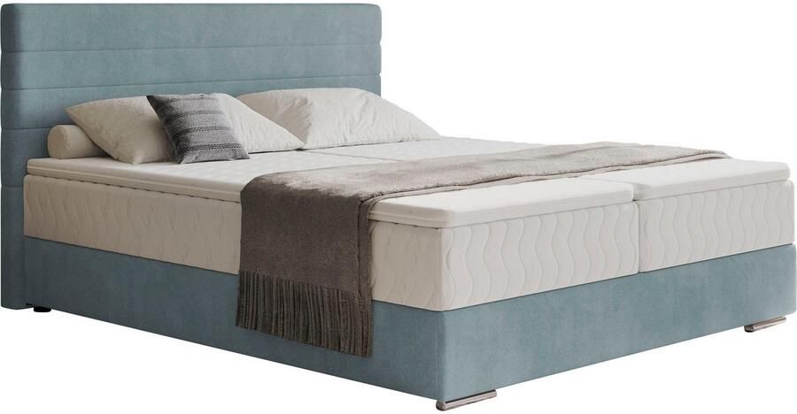 Mr. Couch Boxspring Stratus 2 incl. matrassen en bedlades