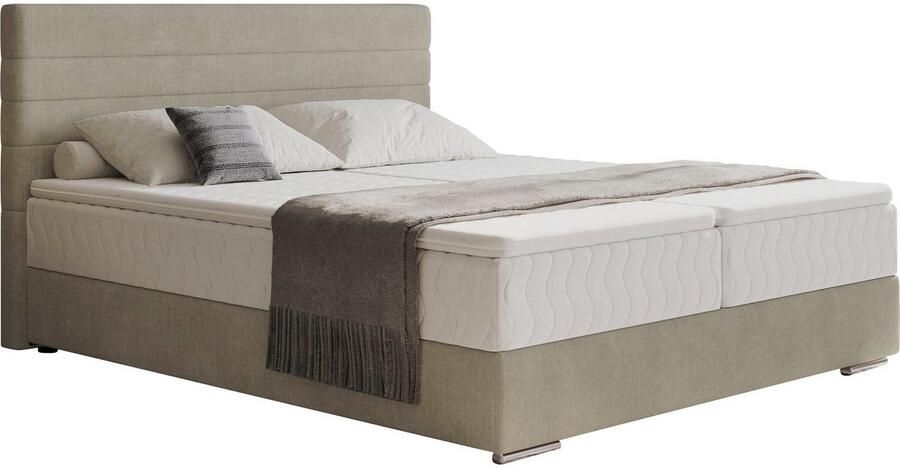 Mr. Couch Boxspring Stratus 2 incl. matrassen en bedlades