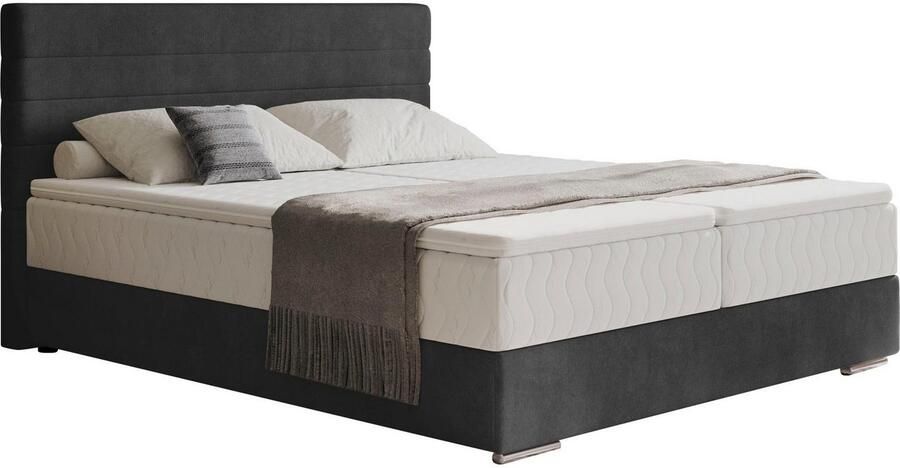 Mr. Couch Boxspring Stratus 2 incl. matrassen en bedlades
