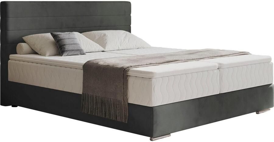 Mr. Couch Boxspring Stratus 2 incl. matrassen en bedlades