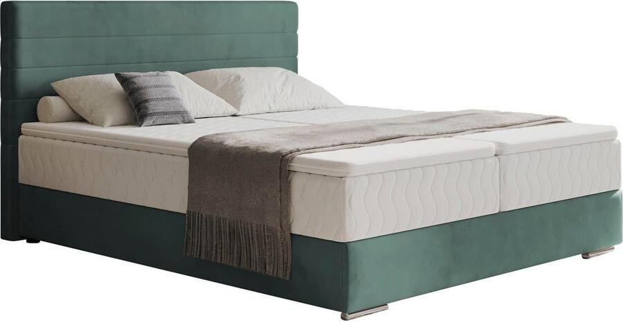 Mr. Couch Boxspring Stratus 2 incl. matrassen en bedlades