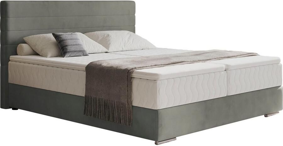 Mr. Couch Boxspring Stratus 2 incl. matrassen en bedlades